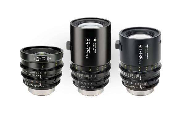 常盤精機 PLUSflex 35 AUTO TOKINON 45mm F2.8 Tokina Cinema Zoom 3-Lens Kit - Duclos Lenses