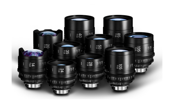 Sigma Cine 10-Lens Prime Kit - Duclos Lenses