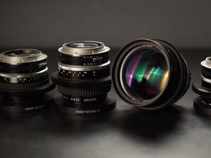 Vintage Nikon Prime Set