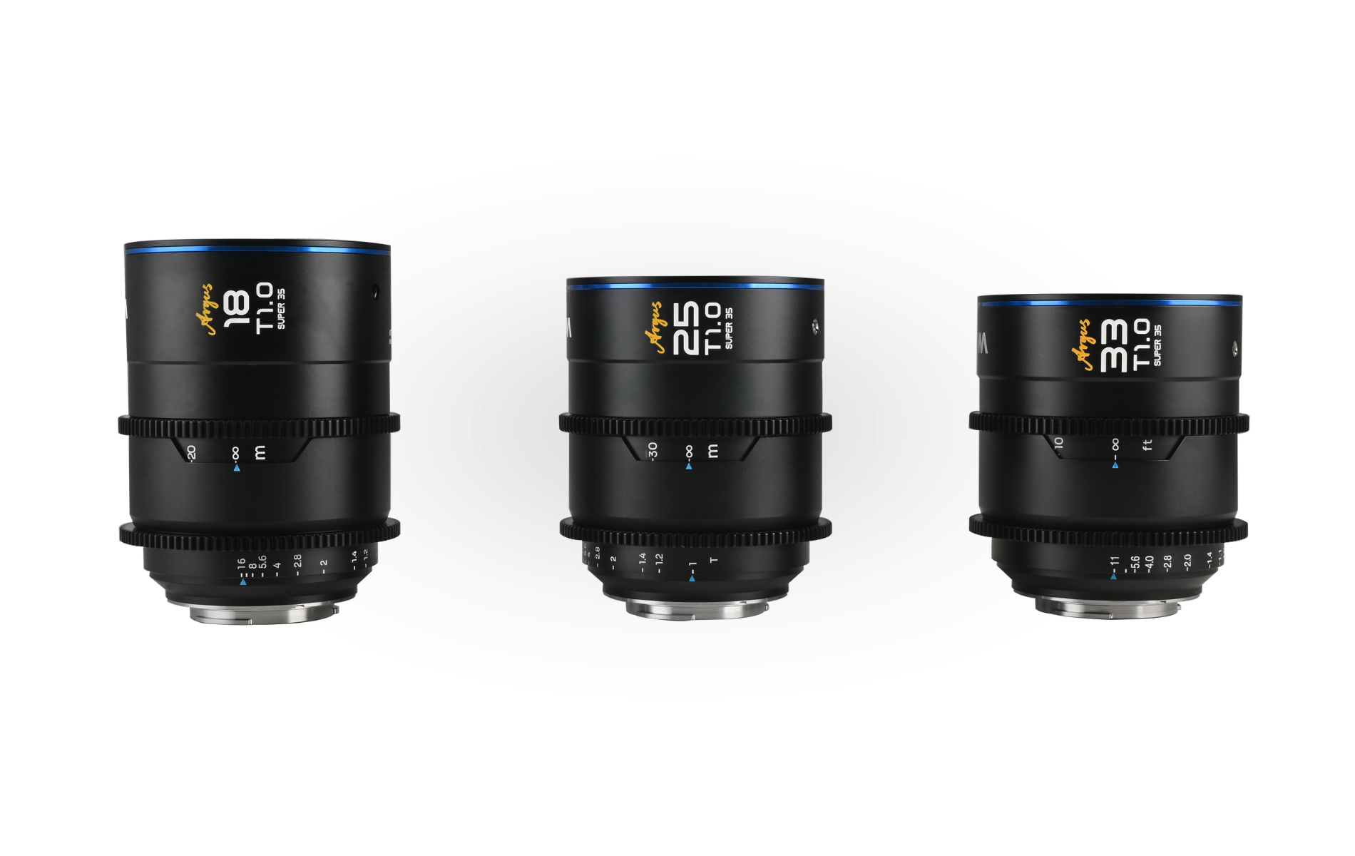 Argus Cine S35 3-Lens Bundle