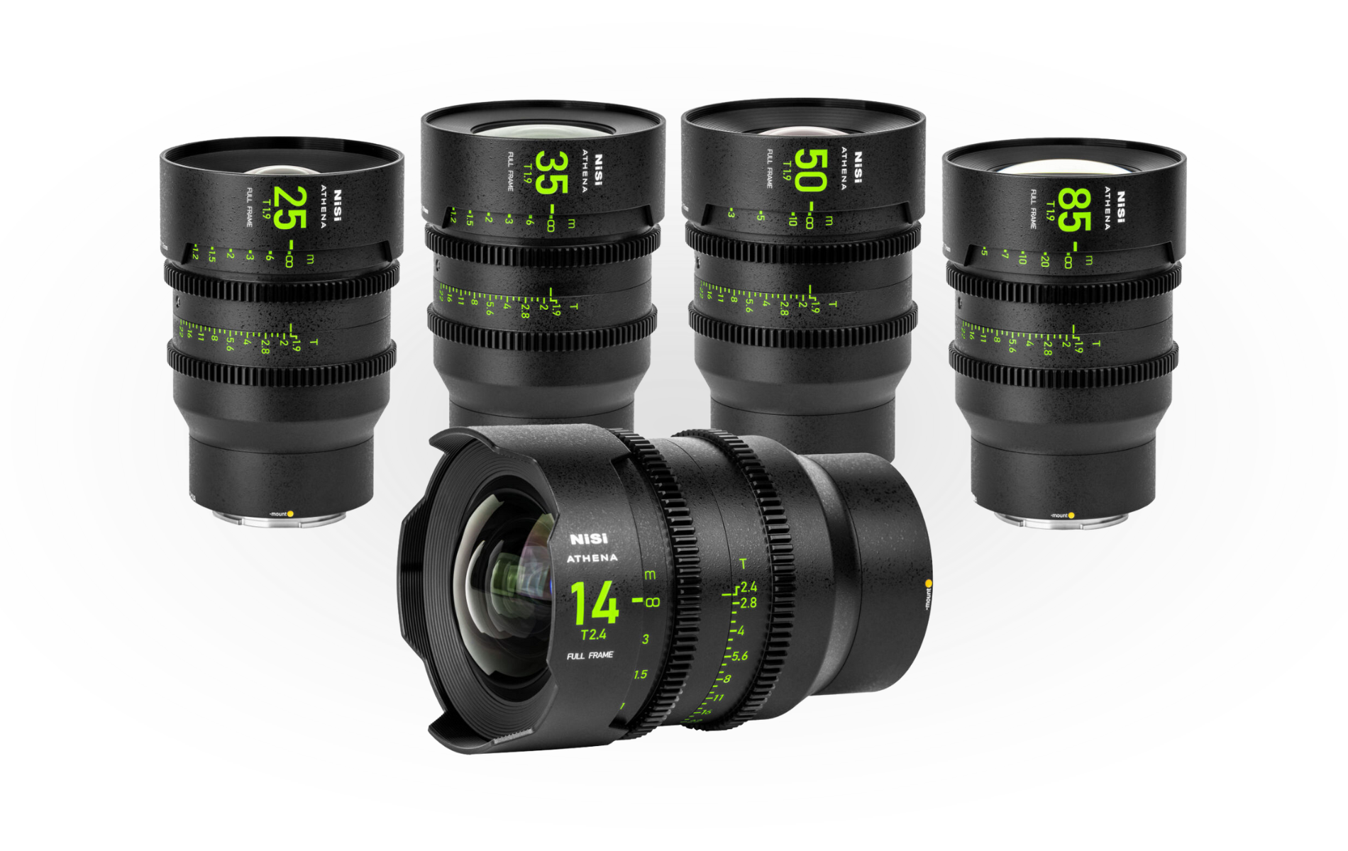 NiSi Athena Prime 5-Lens Set - Duclos Lenses NiSi Athena Prime 5-Lens Set - Duclos Lenses