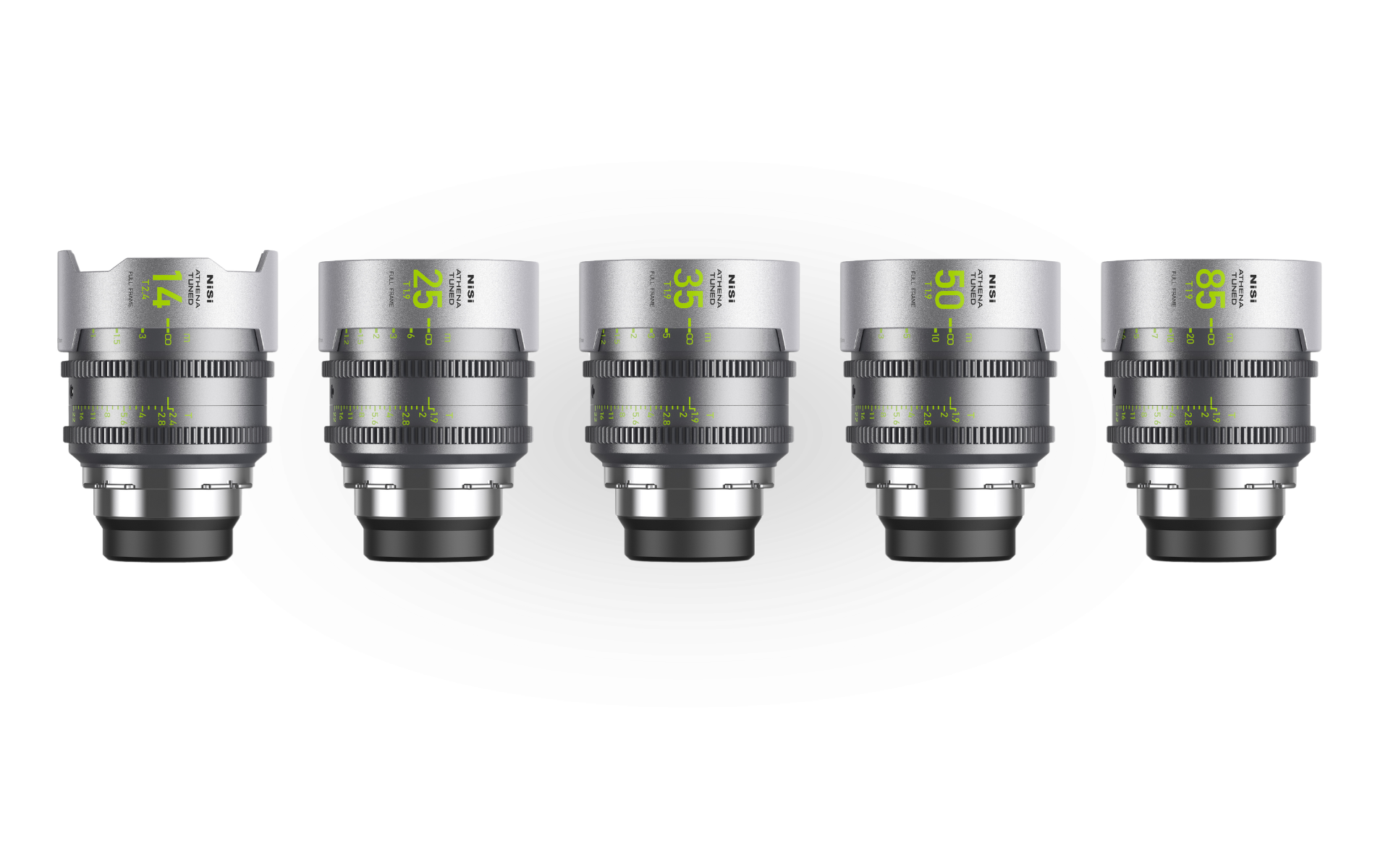 Athena Tuned 5-Lens Set