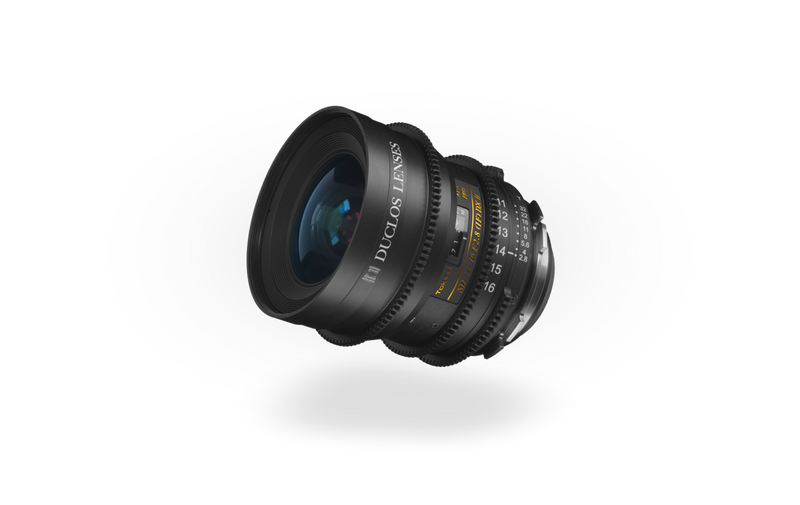 Duclos Tokina 11–16mm T2.8 zoom lens