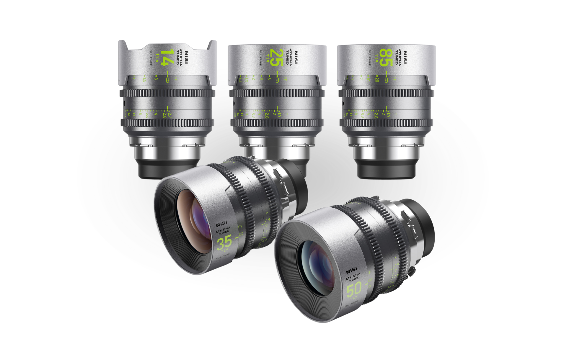NiSi Athena Tuned 5-Lens Set - Duclos Lenses NiSi Athena Tuned 5-Lens Set - Duclos Lenses