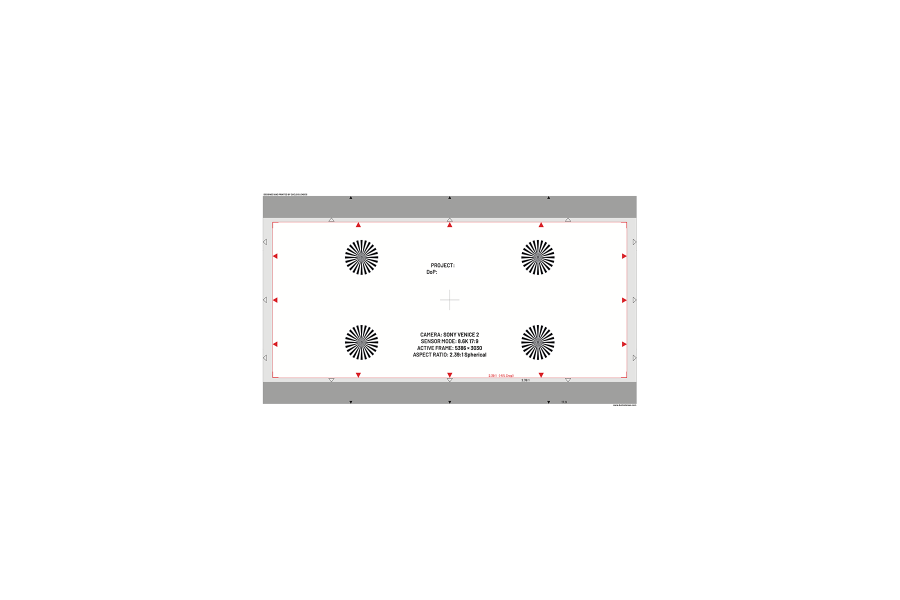 Camera Framing Chart