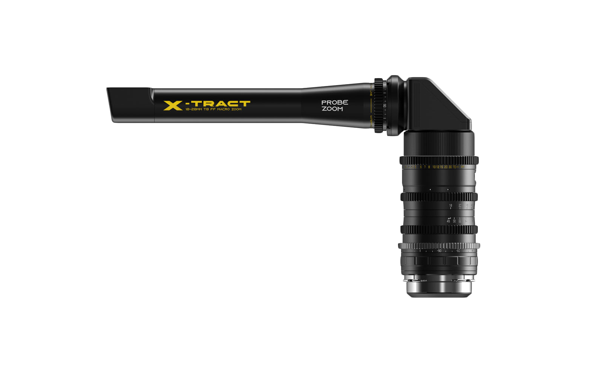 18-28mm X-Tract T8 FF Probe Zoom 360°
