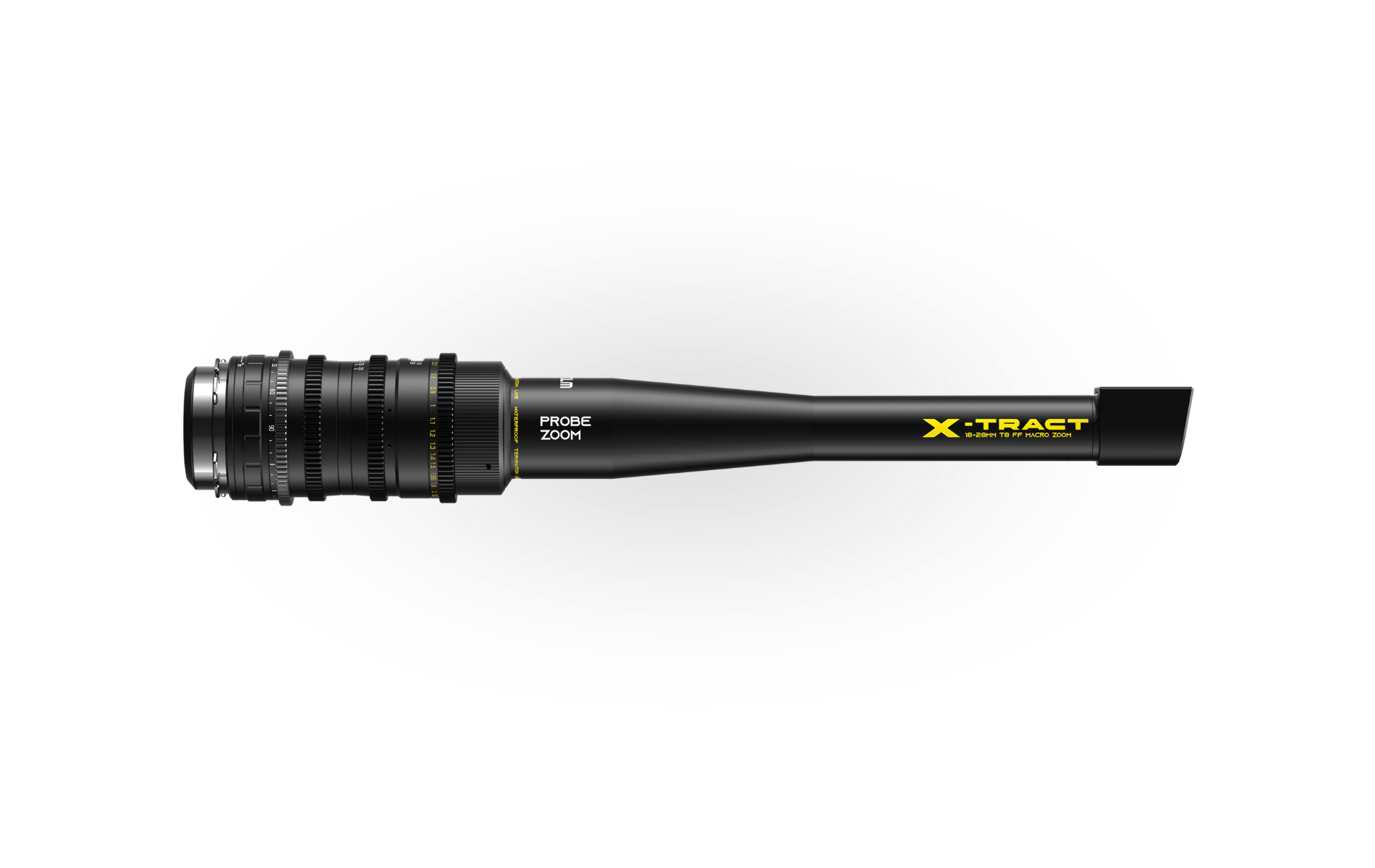 DZOFilm 18-28mm X-Tract T8 FF Probe Zoom 90° - Duclos Lenses DZOFilm 18-28mm X-Tract T8 FF Probe Zoom 90° - Duclos Lenses