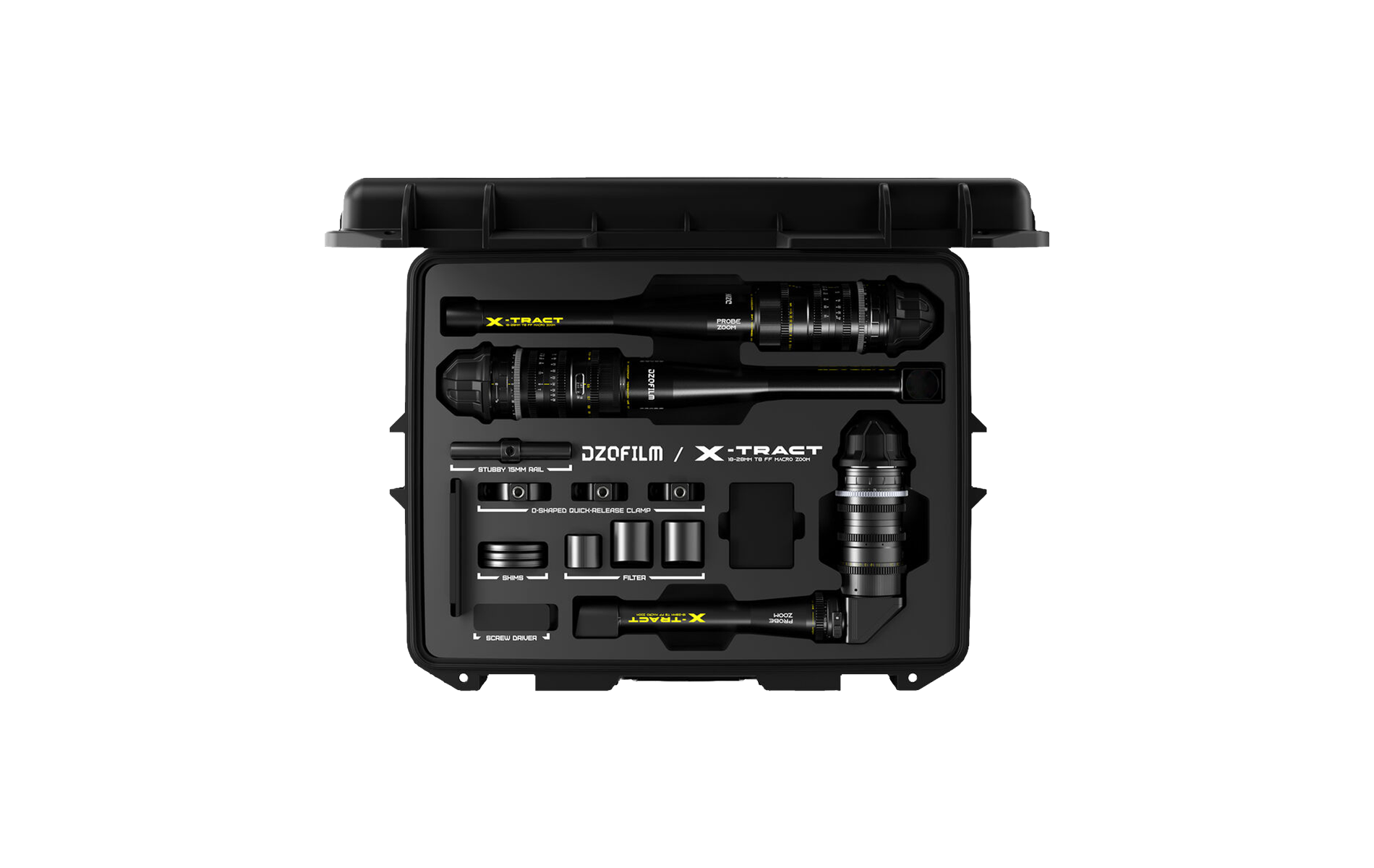 18-28mm X-Tract T8 FF Probe Zoom Kit (Full)