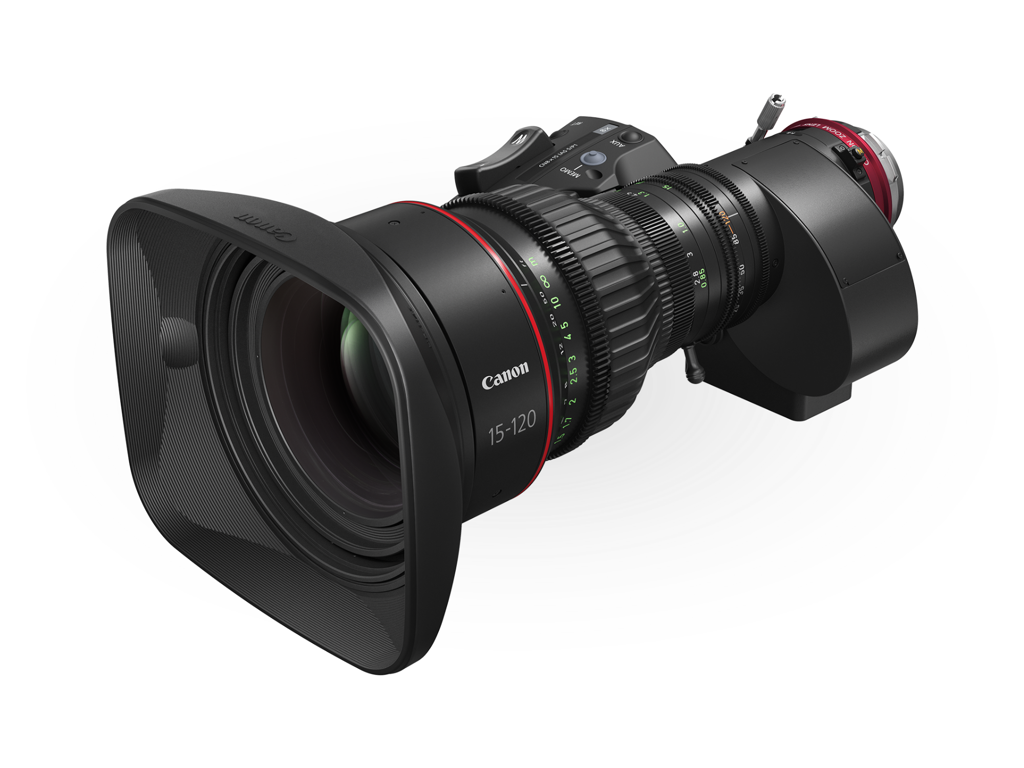 Canon 15-120mm T2.9 Cine Servo Zoom - Duclos Lenses Canon 15-120mm T2.9 Cine Servo Zoom - Duclos Lenses