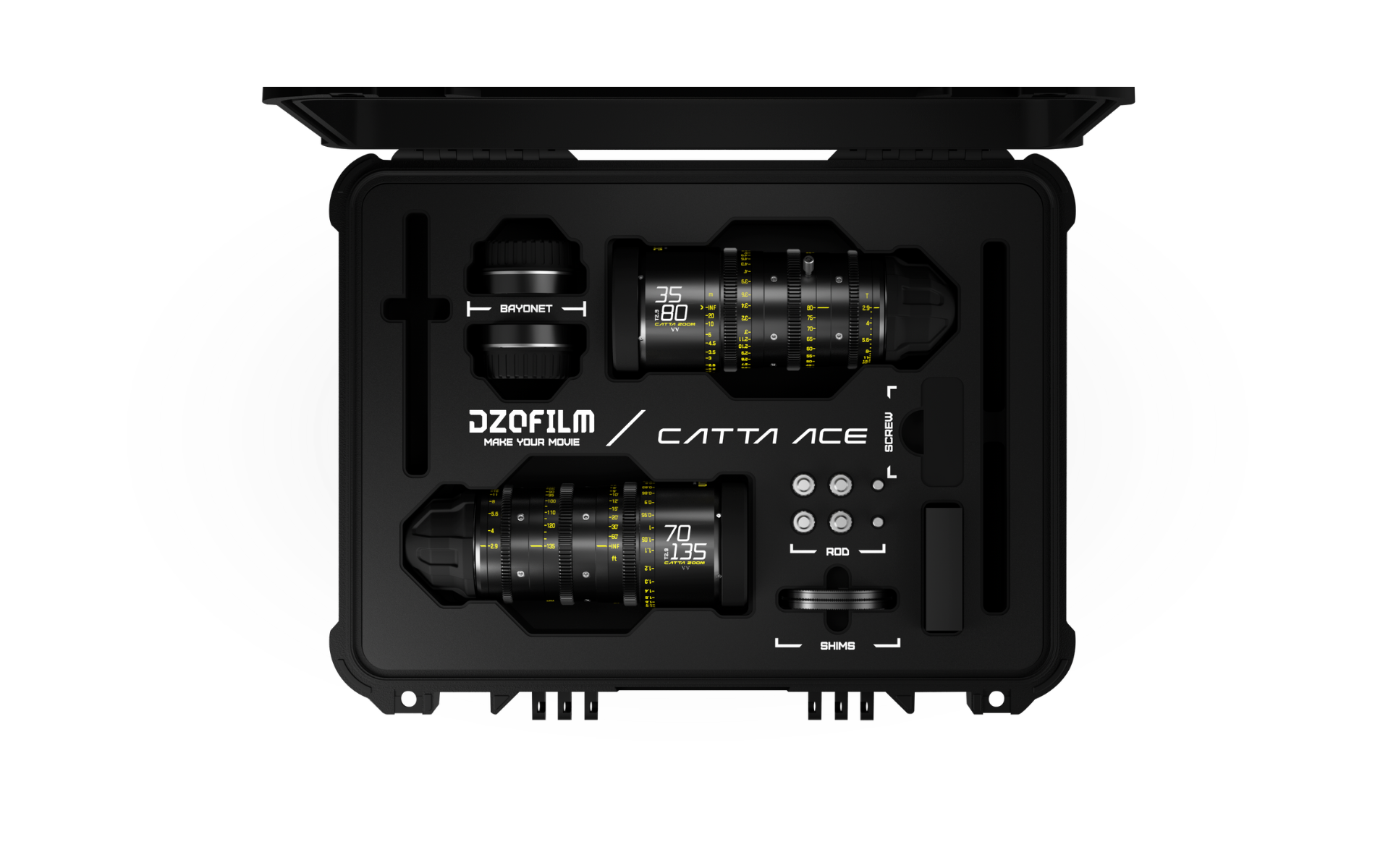 DZOFilm Catta ACE Cine Zoom Bundle - Duclos Lenses
