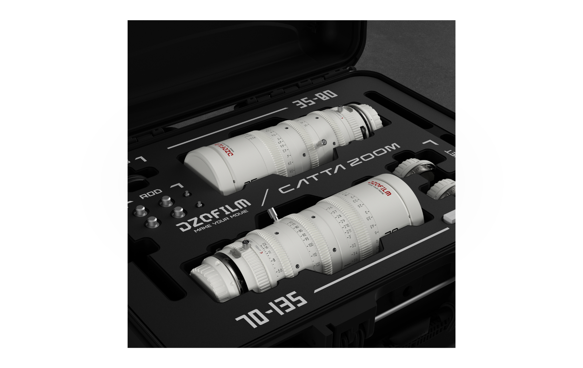 DZOFilm Catta 35-80mm T2.9 Cine Zoom - Duclos Lenses