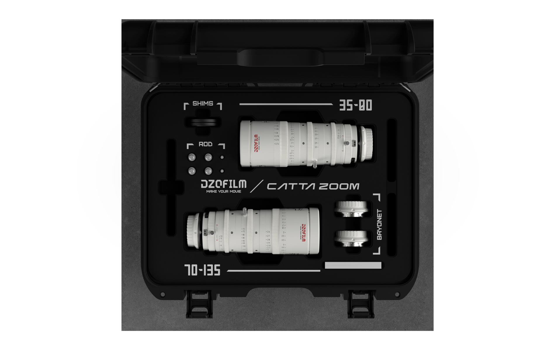 DZOFilm Catta 35-80mm T2.9 Cine Zoom - Duclos Lenses