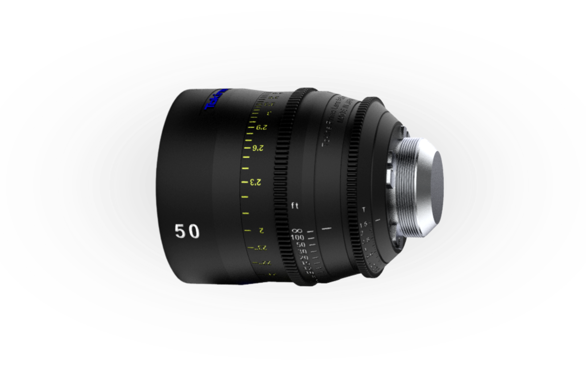 Cine Mini Tokina Vista 50mm T1.5 (Scale Model)