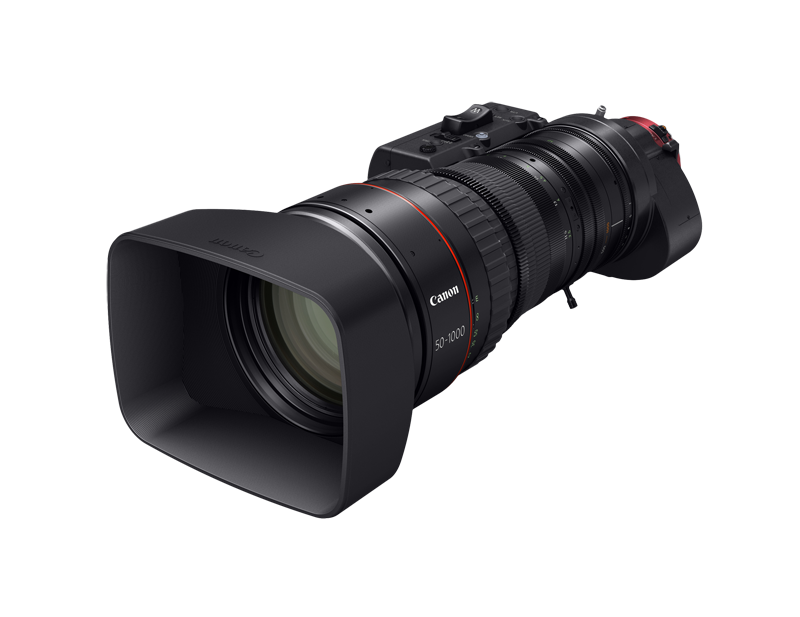 Canon 50-1000mm T5.0-8.9 Cine Servo Zoom - Duclos Lenses Canon 50-1000mm T5.0-8.9 Cine Servo Zoom - Duclos Lenses