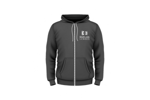 Grey Zip Hoodie