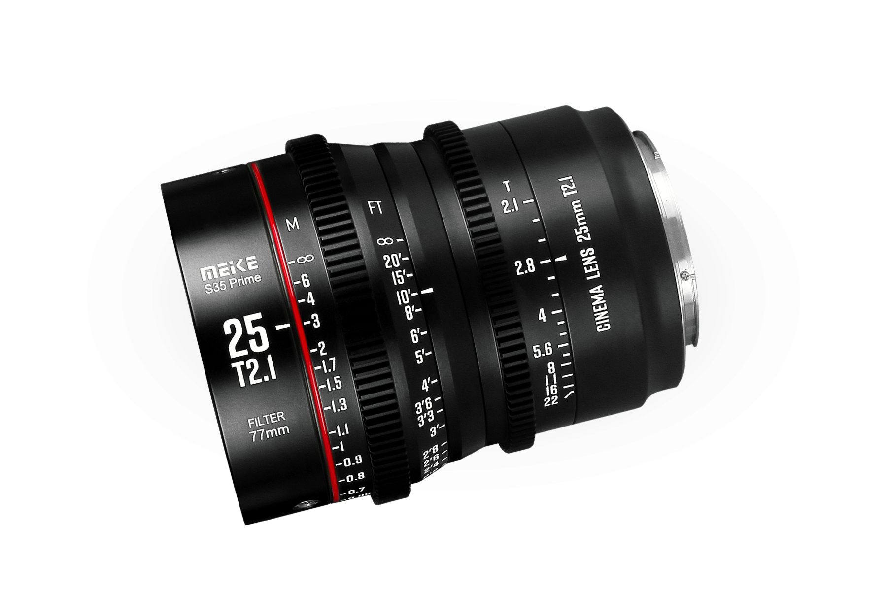 Meike 25mm T2.1 Cinema Lens S35 Prime