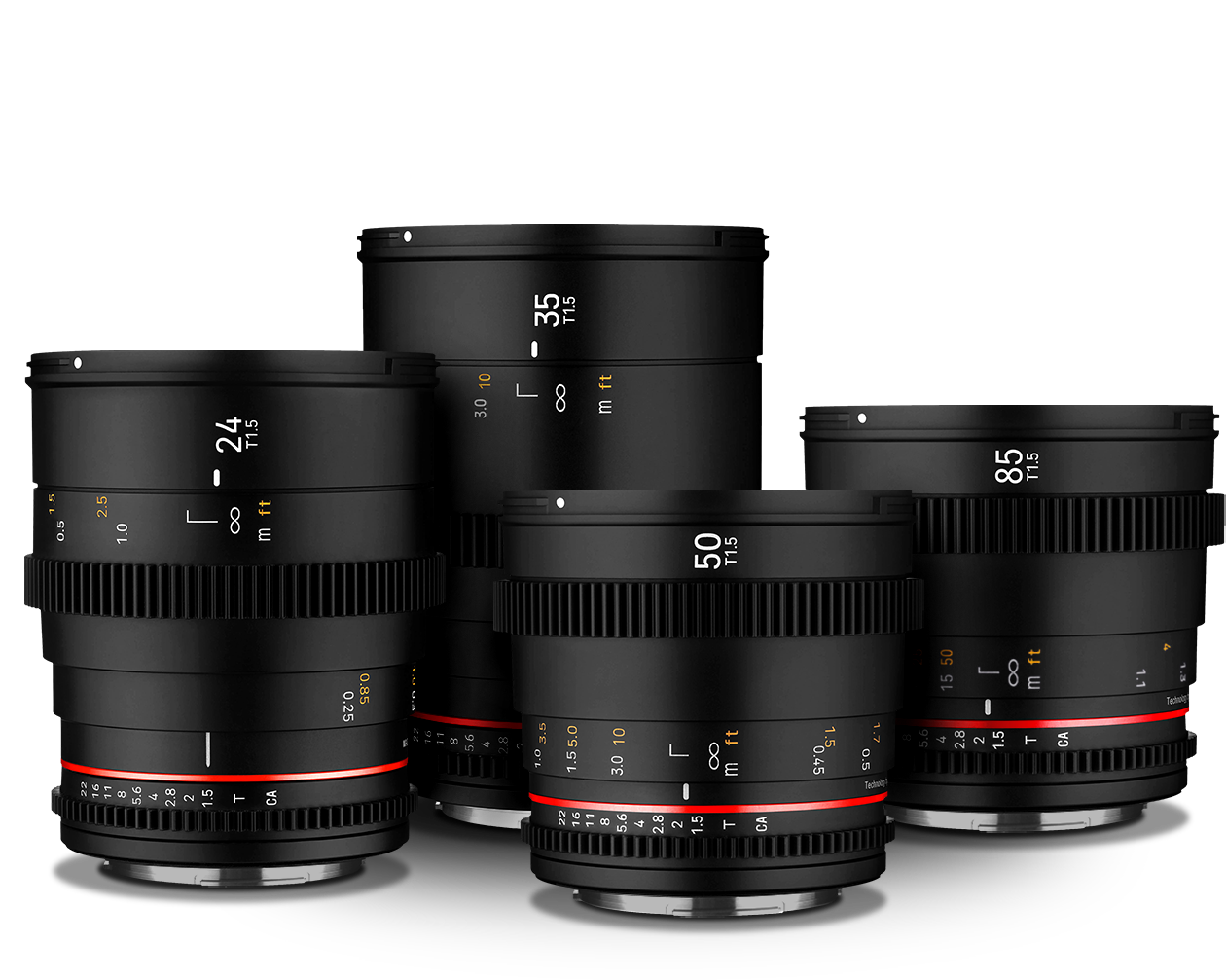 E Mount Rokinon Cine Ds Lens Kit Rokinon Cine DS 85, 100, 135mm