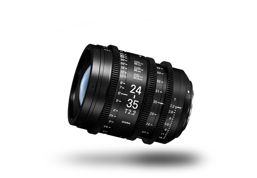 SIGMA CINE 24-35mm T2.2 (C) 2018 Duclos Lenses, Inc.