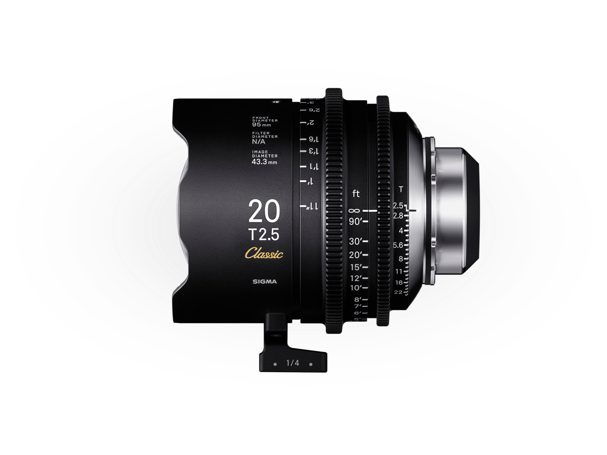 Sigma Cine 20mm T1.5 - Duclos Lenses