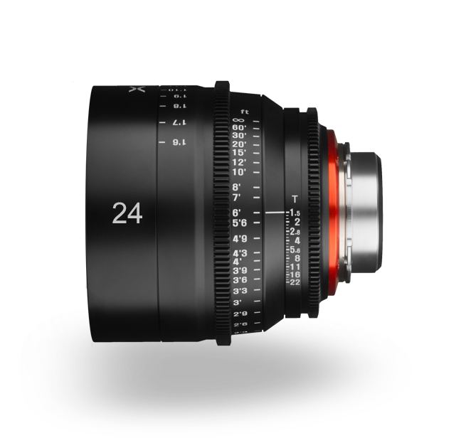 Rokinon Xeen 24mm Duclos Lenses