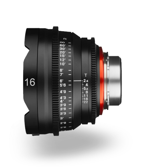 Xeen 16mm T2.6