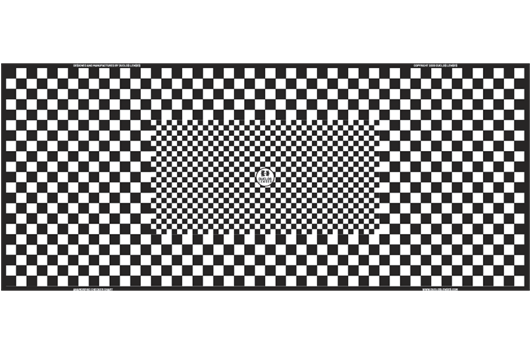 Duclos Distortion Checker Chart 2.40:1 - Duclos Lenses