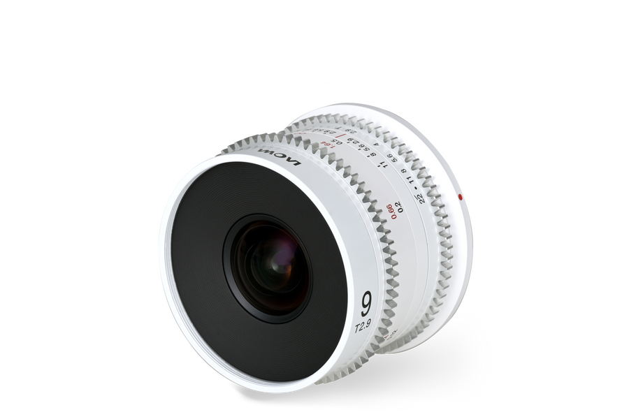 9mm T2.9 Zero-D Cine - White