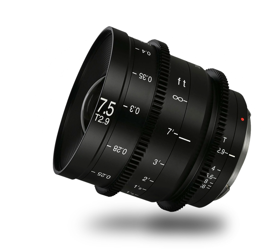 7.5mm T2.9 Zero-D Cine