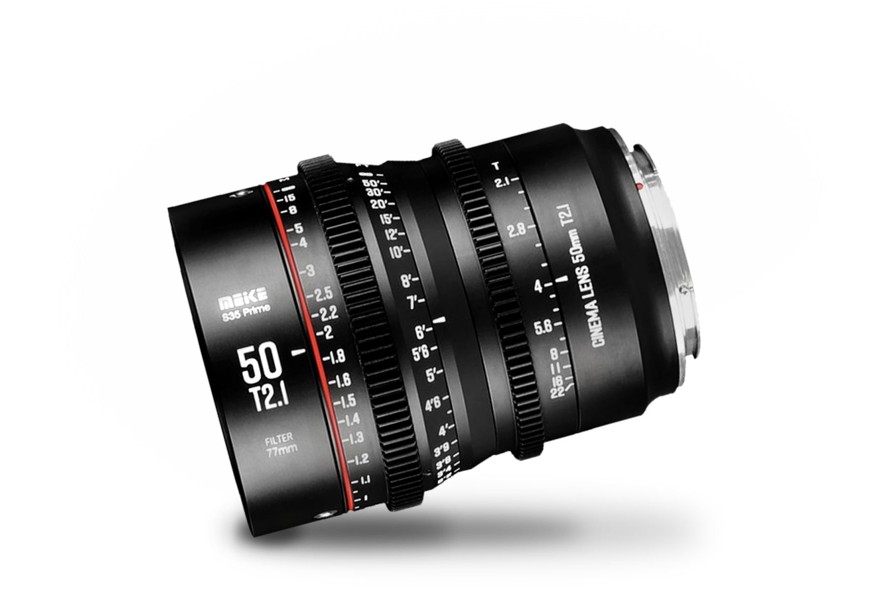 Meike Super35 Cinema Prime 50mm T2.1 - Duclos Lenses Meike Super35 Cinema Prime 50mm T2.1 - Duclos Lenses