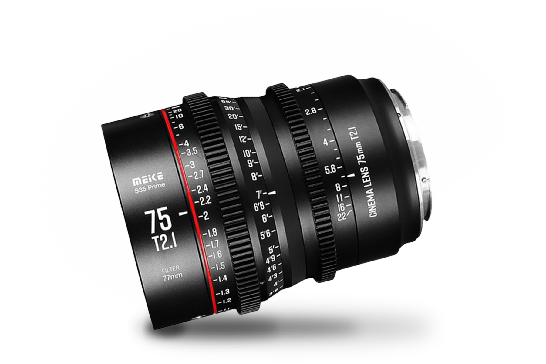 Meike Super35 Cinema Prime 50mm T2.1 - Duclos Lenses Meike Super35 Cinema Prime 50mm T2.1 - Duclos Lenses