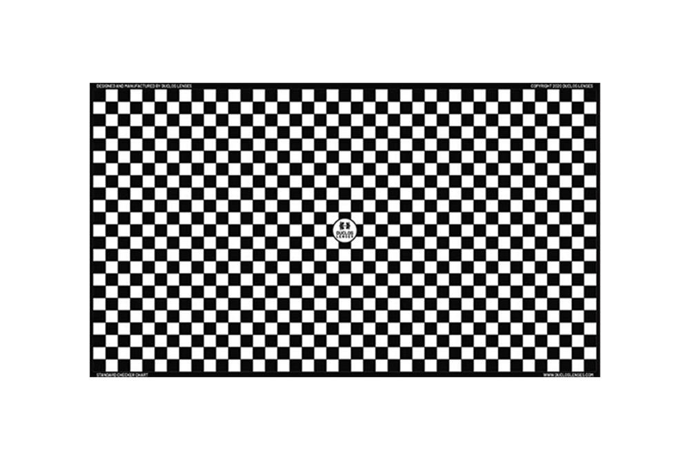 Duclos Distortion Checker Chart 169 Duclos Lenses